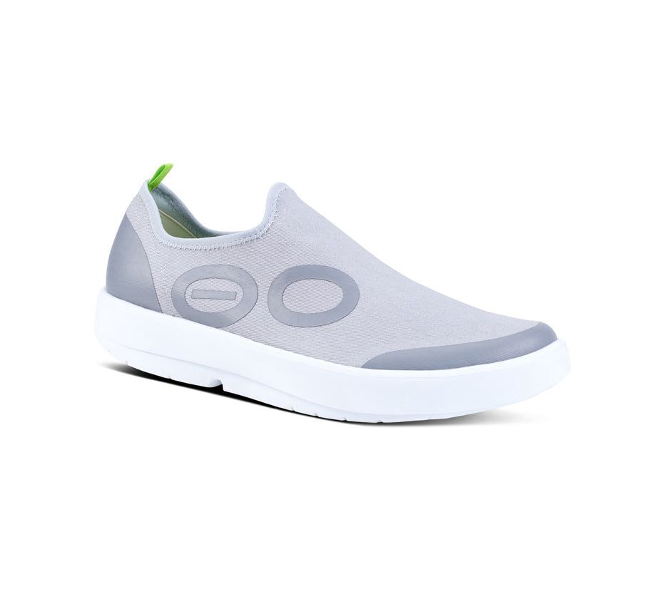 Oofos Men's Oomg Eezee Low - Slip On Shoes Grey ( DNMRV-6293 )